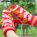 Fashion Women Knitted Warm Cotton Full Finger Glove